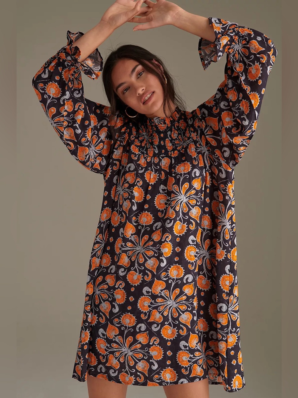 Anthropologie / Porridge | Darien Tunic Dress, Large